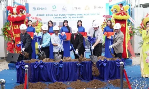 Khởi công xây dựng trường song ngữ quốc tế VAN PHUC tại Khu đô thị Vạn Phúc