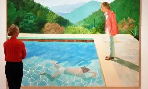 Bức vẽ "hai người bên bể bơi" này có giá kỷ lục 2.000 tỷ đồng nhưng tại sao nó lại đắt thế?