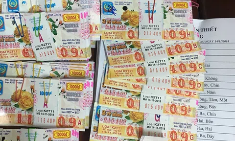 Một cán bộ ở Tây Ninh trúng thưởng 80 tờ vé số kiến thiết