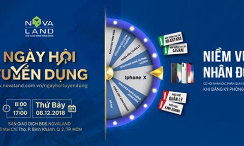 Novaland tuyển dụng nhân sự với thu nhập 1 tỷ đồng/tháng