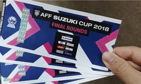 10h sáng nay, VFF bắt đầu bán vé trận chung kết Việt Nam vs Malaysia