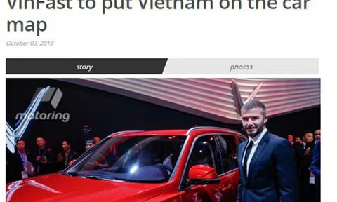 Đây là cách Vinfast xuất hiện rầm rộ trên báo chí quốc tế dù là một thương hiệu mới