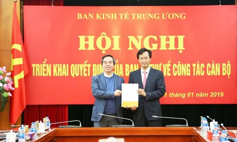 Ban Bí thư bổ nhiệm thêm một Phó trưởng Ban Kinh tế Trung ương