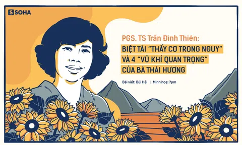 PGS.TS Trần Đình Thiên: Biệt tài thấy cơ trong nguy và 4 'vũ khí quan trọng' của bà Thái Hương