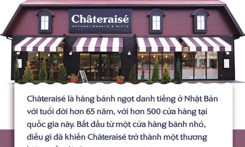 Câu chuyện thành công: Bí quyết làm nên sự trường tồn của thương hiệu bánh ngọt Châteraisé hàng đầu Nhật Bản