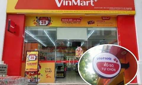 Vietlott chính thức bán vé số tại chuỗi cửa hàng Vinmart+