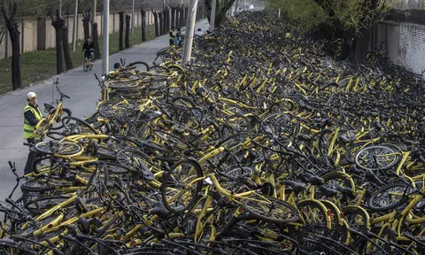 Sự trỗi dậy và sụp đổ của hàng loạt ‘đế chế’ cho thuê xe đạp tại Trung Quốc