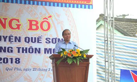 Quê hương Thủ tướng Nguyễn Xuân Phúc đạt chuẩn nông thôn mới