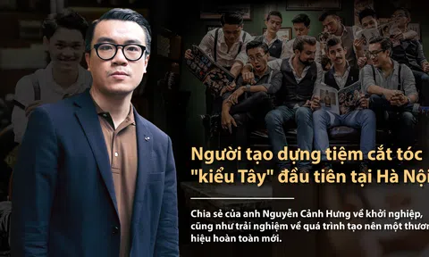 Khởi nghiệp trẻ: Người tạo dựng kiểu tiệm cắt tóc kiểu Tây đầu tiên tại Hà Nội