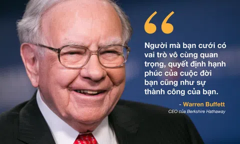 [Vợ tỷ phú] Warren Buffett: Vợ là một trong những người thầy vĩ đại nhất của tôi