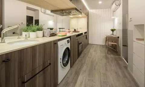 Vợ chồng trẻ cải tạo nhà tập thể cũ 37m² từ ai đến mua cũng chê thành tổ ấm sang chảnh vạn người mê