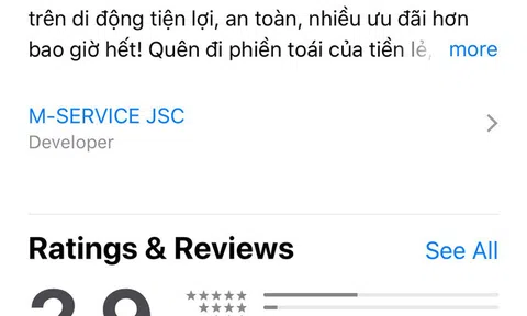 Ví điện tử Momo tụt hạng thảm hại vì sự phẫn nộ của hàng nghìn người