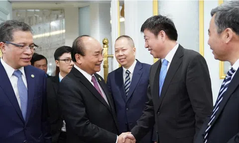 Thủ tướng tiếp các tập đoàn hàng đầu Trung Quốc