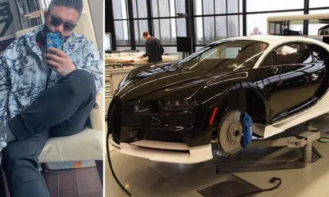 Quý tử lấy thẻ tín dụng của cha tậu siêu xe Bugatti Chiron