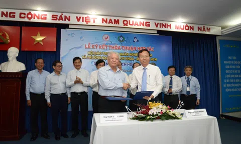 Nhiều doanh nghiệp lớn đồng hành cùng chương trình “Nước sạch học đường”