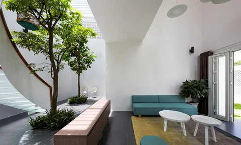 Ngôi nhà không tường ngăn của gia đình 6 người