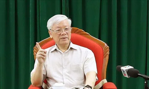 Tổng Bí thư, Chủ tịch nước Nguyễn Phú Trọng chủ trì họp lãnh đạo chủ chốt