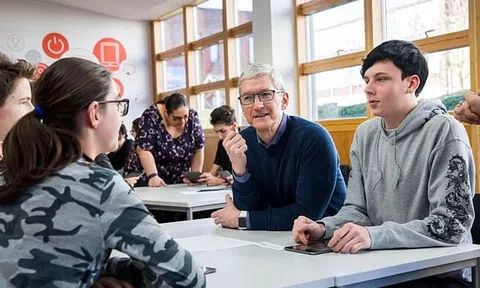 CEO Tim Cook: Tôi nghĩ mọi đứa trẻ trên thế giới đều cần học kỹ năng này!