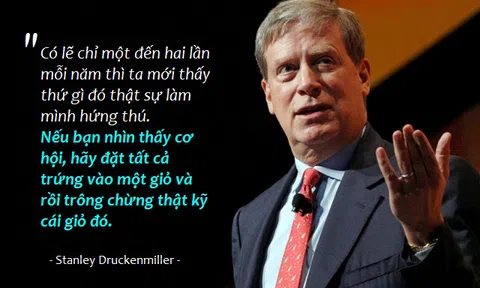 Cỗ máy kiếm tiền Stanley Druckenmiller: Muốn chiến thắng thì hãy là một chú heo và chơi lớn!