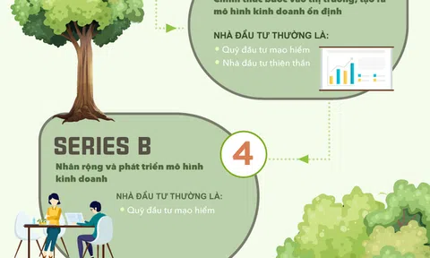 Các giai đoạn gọi vốn một startup thường trải qua trước IPO