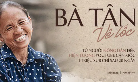Gặp "bà Tân Vê Lốc" có 1 triệu subcribe nhờ nấu ăn "khổng lồ": Bà xấu xí nhom nhem mà được các cháu yêu quý đến thế, vui lắm!