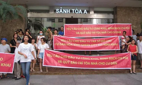 Xuất hiện lợi ích nhóm trong 'cuộc chiến' chung cư