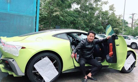 Thú vui xa xỉ của đại gia Hoàng Kim Khánh: Siêu xe Aston Martin