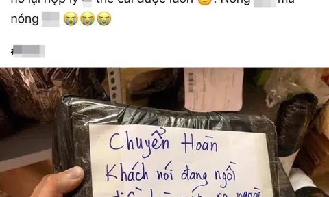 Chiêu 'bom hàng' khiến shipper cười đau trong nước mắt