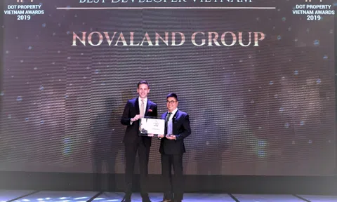 Novaland Group đạt giải Best Developer Vietnam tại Dot Property Awards 2019