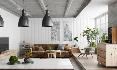 Căn hộ yên bình tạo cảm giác thoải mái khi trở về