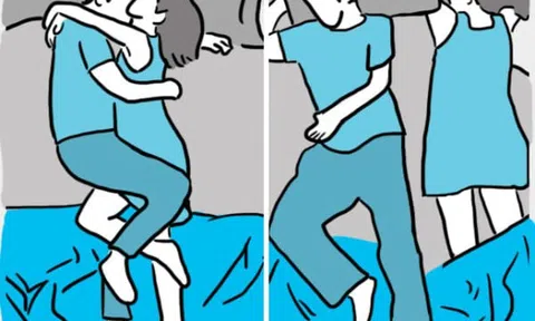 Tư thế ngủ tiết lộ bí mật gì về cuộc sống hôn nhân của các cặp vợ chồng?