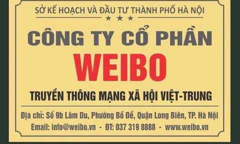 CEO Weibo JSC: Chúng tôi là công ty Việt Nam không liên quan gì đến Trung Quốc và không phát triển mạng xã hội