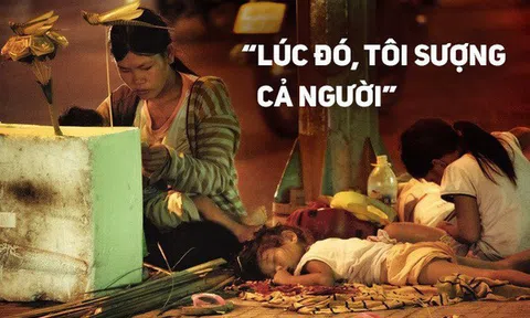 Rút tờ 20 nghìn giúp 4 mẹ con vô gia cư, nhiếp ảnh gia thẹn thùng trước lời đáp của chị