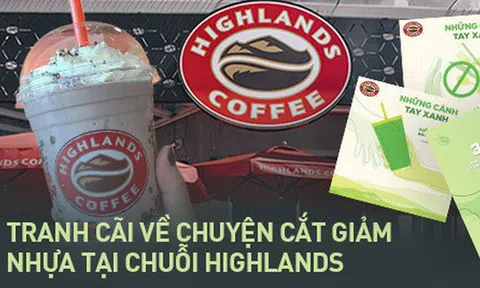 Highlands Coffee vẫn phục vụ đồ nhựa cho khách như một điều "tất nhiên": Nhiều người lắc đầu ngán ngẩm "Vì sao nhất định không thay đổi"?