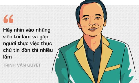 Tỷ phú Trịnh Văn Quyết: 'Tôi chỉ biết cười và dẹp qua thị phi để phấn đấu'