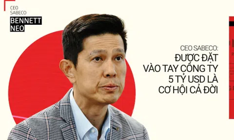 CEO Sabeco: 'Được điều hành công ty 5 tỷ USD là cơ hội cả đời'