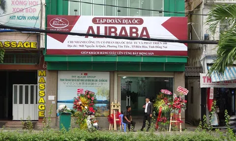 Công ty Alibaba khai trương trái phép văn phòng chi nhánh Biên Hòa: 'Quyết' không gỡ bảng