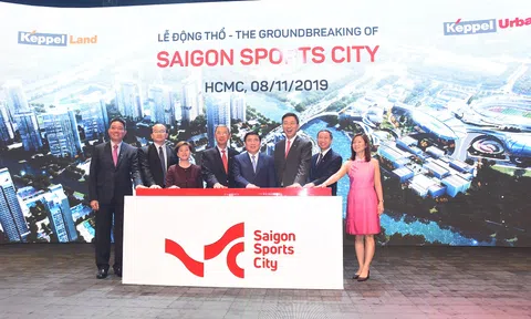 Keppel Land chính thức động thổ siêu dự án Saigon Sports City