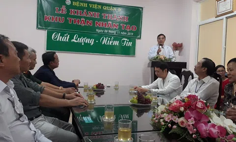 Bệnh viện Quận 9 khánh thành khu chạy thận nhân tạo