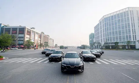 Vinfast là phương tiện di chuyển chính thức của Asean 2020