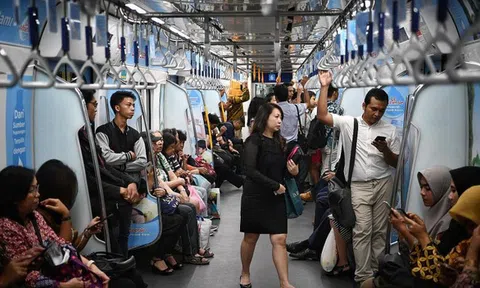 Dân Indonesia thích đi metro, chính quyền làm thêm tuyến thứ 2
