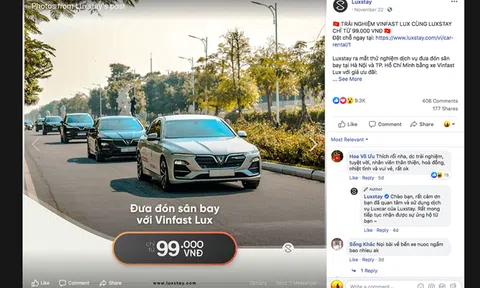 Luxstay thò một chân vào mảng đặt xe, "chiêu dụ" khách hàng bằng giá sốc 99 ngàn đồng đi từ sân bay Tân Sơn Nhất đến các quận tại TP. HCM