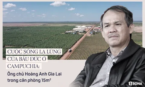 Cuộc sống lạ lùng của Bầu Đức ở Campuchia: Ông chủ Hoàng Anh Gia Lai trong căn phòng 15m2