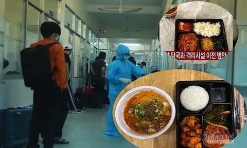 Đà Nẵng lý giải suất ăn 200 ngàn khách Hàn Quốc chê 'tồi tệ' khi cách ly