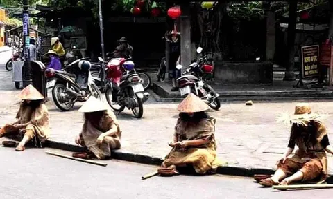 Quảng Nam: Nhóm cải trang thành ăn xin ở Hội An khai gì tại cơ quan công an?
