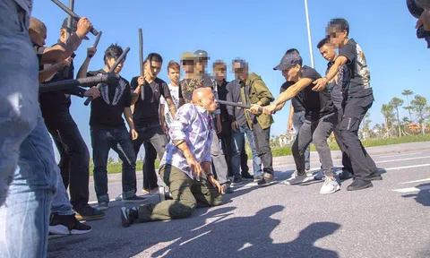 Ngoài là trùm giang hồ chuyên siết nợ thuê, Đường Nhuệ còn là diễn viên