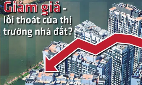 Giảm giá - lối thoát của thị trường nhà đất?