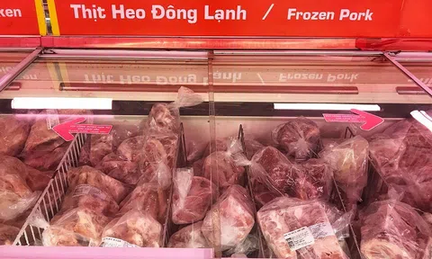 Chất lượng bên trong miếng thịt lợn nhập khẩu Nga sau khi rã đông