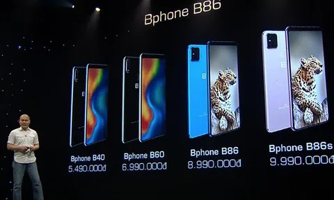 Bphone B86 chính thức ra mắt với mức giá 'không tưởng'