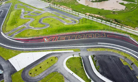 Hình ảnh khác lạ của đường đua F1 nhìn từ trên cao